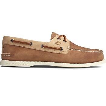 Sperry Authentic Original Hnede - Panske Mokasíny